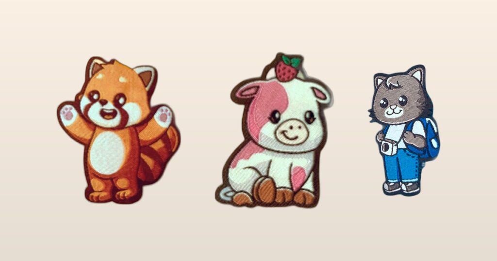 Cute embroidered iron-on patches - how to iron on a patch guide