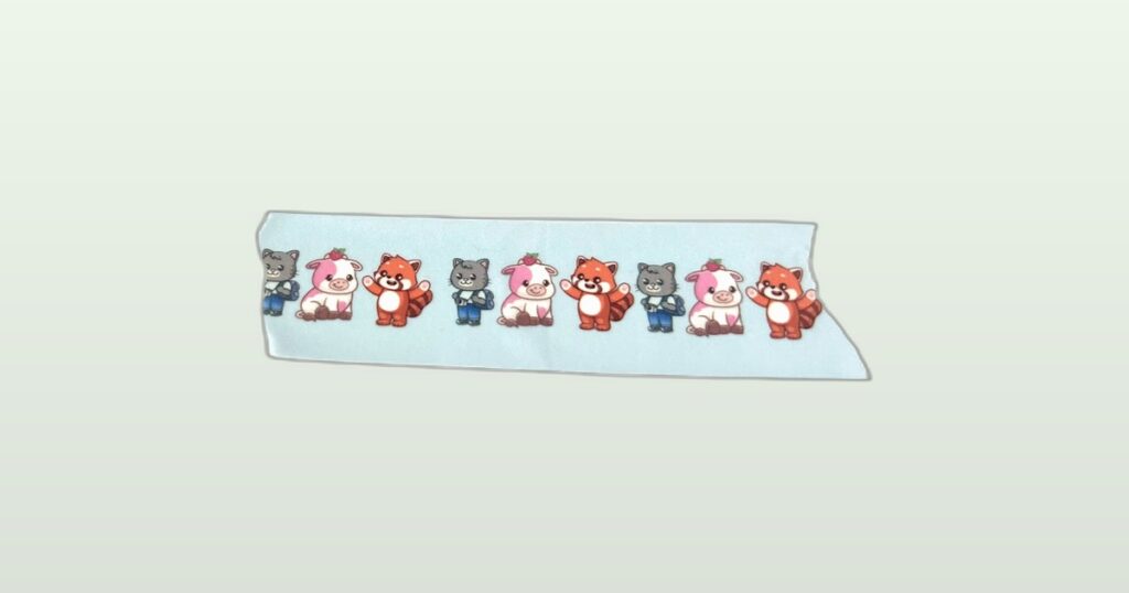 Decorative washi tape - what is washi tape and creative uses